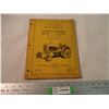 Image 1 : Massey Harris model 33 tractor parts list