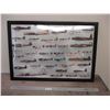 Image 1 : World War II framed aircraft picture - 38x26