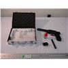 Image 1 : BB gun with laser pointer, clip, case. TD P45 with BB shot