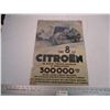 Image 1 : Citroen tin sign 14x20 french