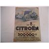 Image 2 : Citroen tin sign 14x20 french