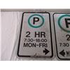 Image 2 : (2) Aluminum signs - 12x17.5