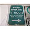 Image 2 : (2) Aluminum signs - 12x17.5