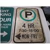 Image 3 : (2) Aluminum signs - 12x17.5