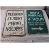 Image 1 : (2) Aluminum signs - 12x17.5