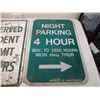Image 3 : (2) Aluminum signs - 12x17.5