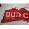 Image 2 : Bud Camp wooden sign - 41x13