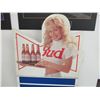 Image 2 : Budweiser chalkboard display - double sided - 23x60