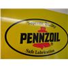 Image 5 : Pennzoil double sided metal sign - 24x35.5