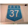 Image 1 : Highway 37 Sign - 17.75x23.75
