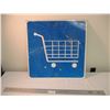 Image 1 : Aluminum Shopping Cart Sign - 23.5x23.5