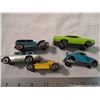 Image 4 : (5) Vintage Redline Hot Wheels (1 missing a wheel)