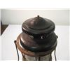 Image 2 : Coleman Quick-lite Lantern (nickel plated tank) Double Mantle rare black top with pump - missing fil