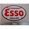 Image 1 : Esso Dealer enamel fantasy sign - oval 16.5" long