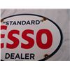 Image 3 : Esso Dealer enamel fantasy sign - oval 16.5" long