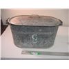 Image 1 : Galvanized tub