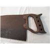 Image 2 : Antique saw with metal handle