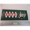 Image 1 : The Boys shop wooden sign - 17.5x17.5
