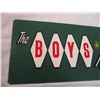 Image 2 : The Boys shop wooden sign - 17.5x17.5