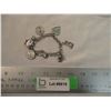 Image 1 : Sterling silver charm bracelet stamped