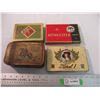 Image 1 : (4) tobacco tins