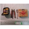 Image 1 : clothes pins, nail polish kit, misc