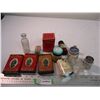 Image 1 : Prince albert pocket tins, old bottles + misc tin