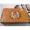 Image 2 : Cigar box with vintage hollywood photos