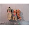 Image 1 : (3) vintage rubber toys