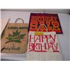 Image 3 : (4) Vintage paper shopping bags