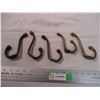 Image 1 : (5) vintage coat hooks