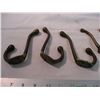Image 2 : (5) vintage coat hooks