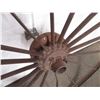 Image 6 : 2X THE BID PRICE - Steel Wagon Wheels 54" round