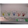 Image 1 : (5) Playboy shooter glass set (vintage)