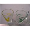 Image 2 : (5) Playboy shooter glass set (vintage)