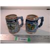 Image 1 : Vintage flintstones bedrock city mugs 1960's