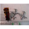 Image 4 : 1/43 metal GMC truck + (3) Meccano airplanes