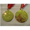 Image 4 : (2) 1976 Olympic medal replicas