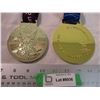 Image 2 : (2) 2010 + 2012 Olympic medal replicas