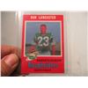 Image 2 : 1971 Ron Lancaster Sask Roughriders card #101 OPC