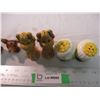 Image 3 : Vintage salt & pepper shakers, cows, dogs, elk, faces
