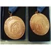 Image 2 : (2) Holland america cruise ship medals with ribbons in original boxes 3"x2.5" - ribbon 20" long