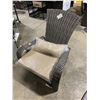 Image 2 : PAIR OF PATIO FLAIR BROWN PREMIUM MUSKOKA OUTDOOR PATIO CHAIRS WITH CUSHIONS