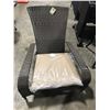 Image 2 : PATIO FLAIR BROWN MUSKOKA OUTDOOR PATIO CHAIR