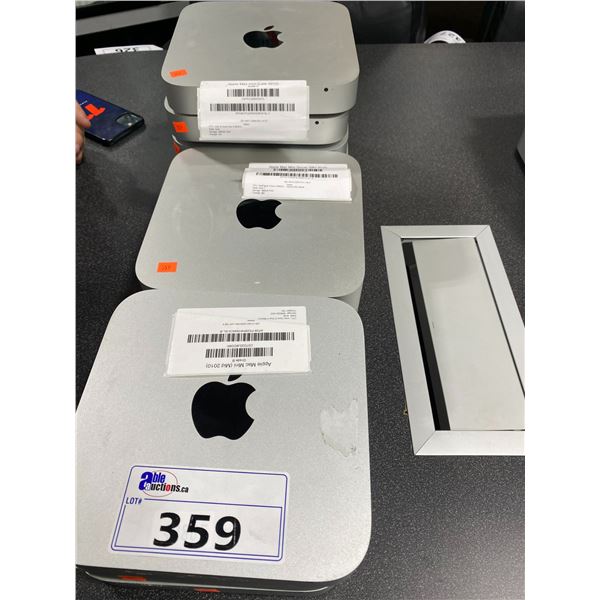 11 ASSORTED C GRADE APPLE MAC MINI'S