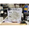 Image 2 : OSCAR 12 CUP COFFEE MAKER, CASABELLA SPIN CYCLE MOP, SALT DINNERWARE SET, BAKING SHEETS, ROLLING