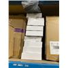 Image 8 : SHELF OF ASSORTED BOXES OF GARDENING / OUTDOOR ITEMS