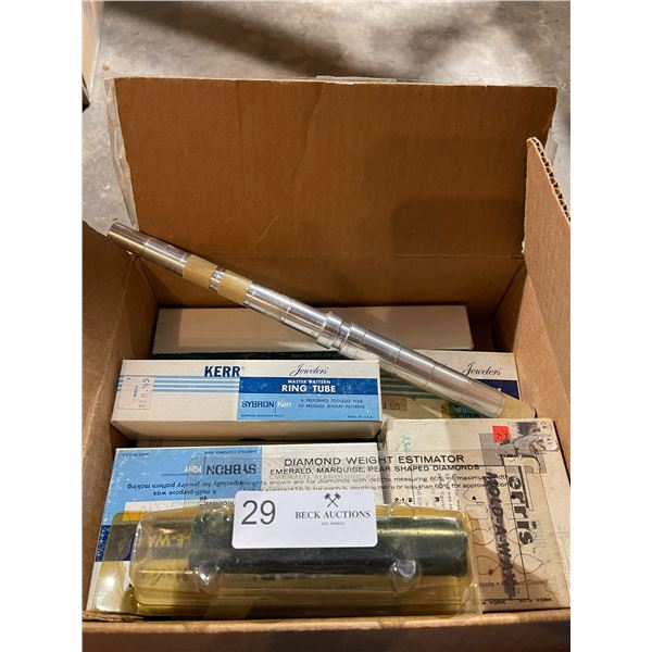 Sizing Bar & RIng Modeling Wax