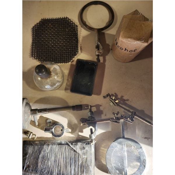 Alcohol Lamps Bunsen Burner & Stand