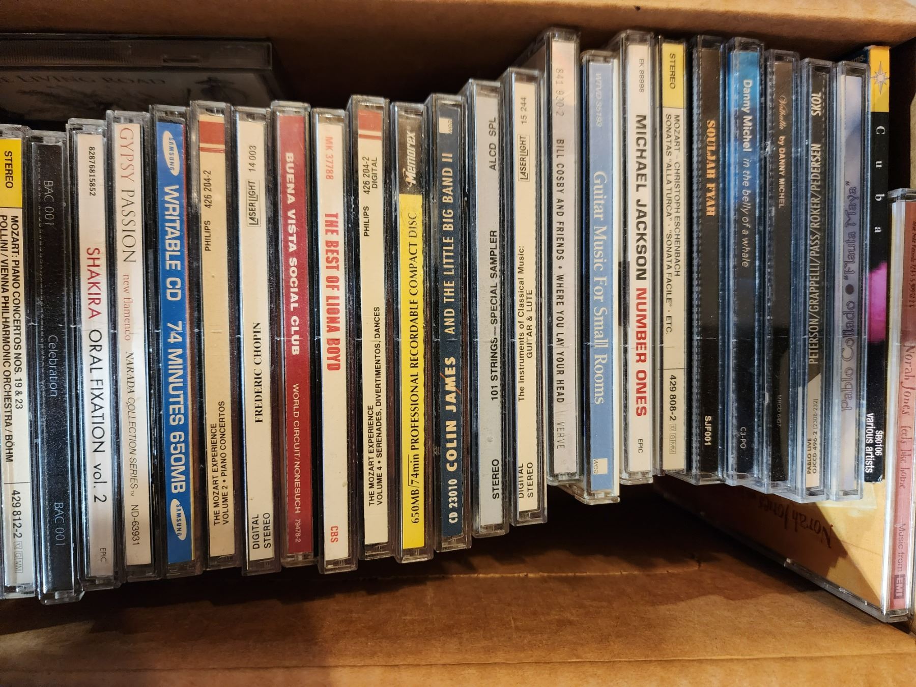 Cd Side Example Collection of CDs - Beck Auctions Inc.